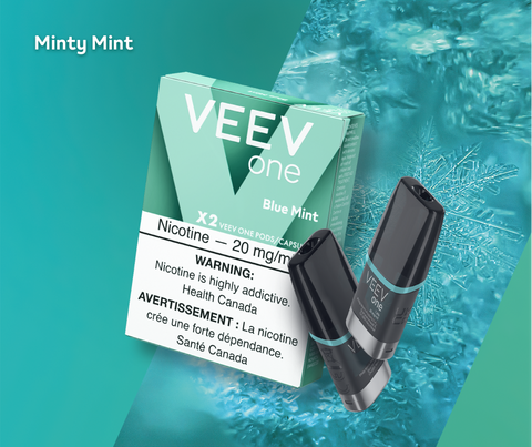 VEEV ONE - CLOSED PODS - BLUE MINT (MINTY MINT)