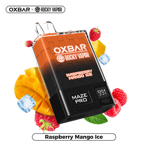 OXBAR MAZE PRO 10K DISPOSABLE - RASPBERRY MANGO ICE