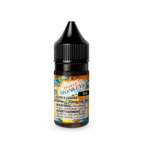 TWELVE MONKEYS ICE AGE - E-LIQUID - NIC SALT - 30 ML - BLISS ICED