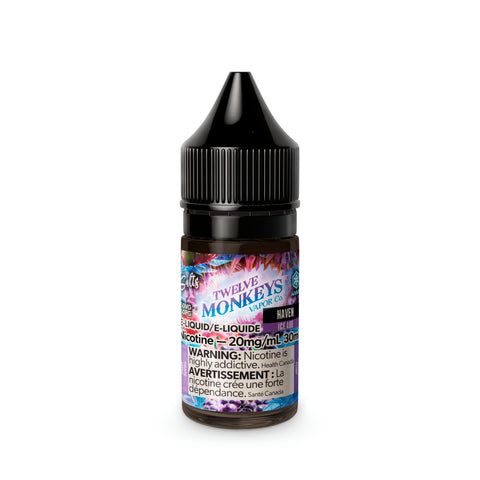 TWELVE MONKEYS ICE AGE - E-LIQUID - NIC SALT - 30 ML - HAVEN ICED