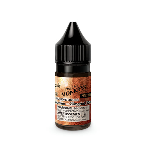 TWELVE MONKEYS - E-LIQUID - NIC SALT - 30 ML - PATA'S PIPE