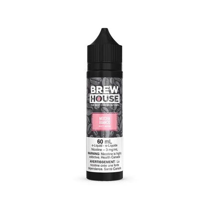 BREW HOUSE - E-LIQUID - FREEBASE - 60 ML - MOCHA BIANCO