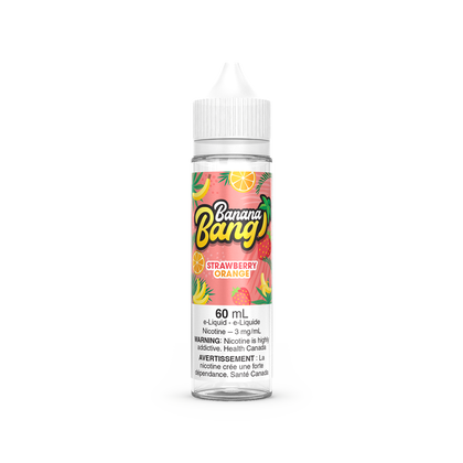 BANANA BANG - E-LIQUID - FREEBASE - 60 ML - STRAWBERRY ORANGE