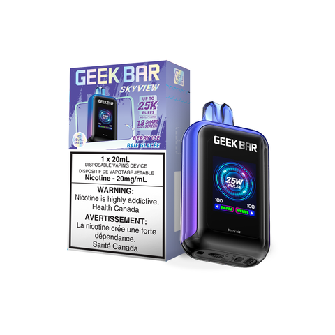 GEEK BAR SKYVIEW - DISPOSABLE - 25K - BERRY ICE