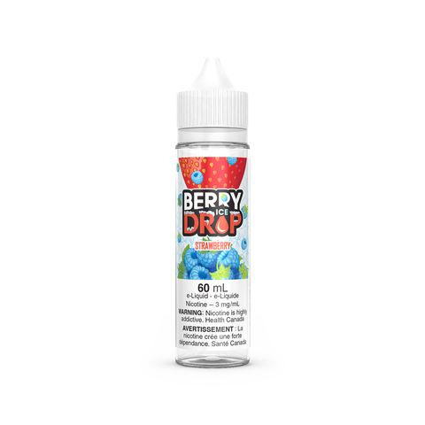 BERRY DROP - E-LIQUID - FREEBASE - 60ML - STRAWBERRY ICE