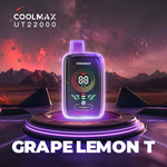 COOLMAX UT22000 - DISPOSABLE - GRAPE LEMON T