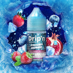 DRIP'N BY ENVI - E-LIQUID - NIC SALT - 30 ML - TRIPLE BERRY ICE BLAST