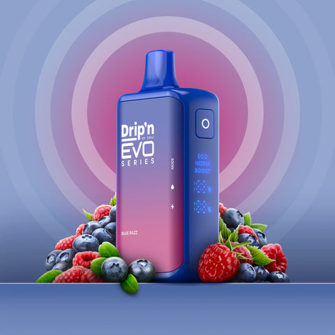 DRIP'N BY ENVI EVO 28K SERIES - DISPOSABLE - BLUE RAZZ