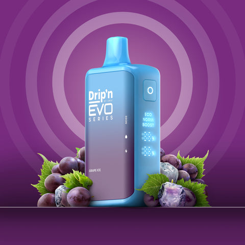 DRIP'N BY ENVI EVO 28K SERIES - DISPOSABLE - GRAPE ICE