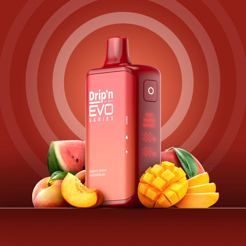 DRIP'N BY ENVI EVO 28K SERIES - DISPOSABLE - MANGO PEACH WATERMELON