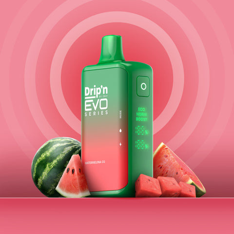 DRIP'N BY ENVI EVO 28K SERIES - DISPOSABLE - WATERMELON CG