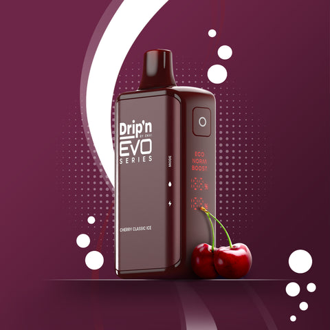 DRIP'N BY ENVI EVO 28K SERIES - DISPOSABLE - CHERRY CLASSIC ICE