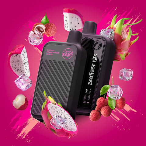 FLAVOUR BEAST BEAST MODE MAX - 18K - DISPOSABLE - DREAMY DRAGONFRUIT LYCHEE ICED