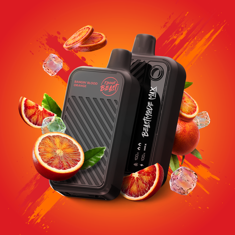 FLAVOUR BEAST BEAST MODE MAX - 18K - DISPOSABLE - BANGIN' BLOOD ORANGE ICED