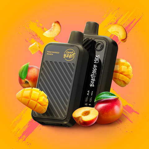 FLAVOUR BEAST BEAST MODE MAX - 18K - DISPOSABLE - MAD MANGO PEACH