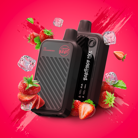 FLAVOUR BEAST BEAST MODE MAX - 18K - DISPOSABLE - SIC STRAWBERRY ICED