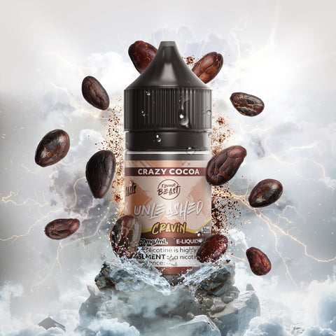 FLAVOUR BEAST UNLEASHED - E-LIQUID - NIC SALT - 30 ML - CRAVIN CRAZY COCOA