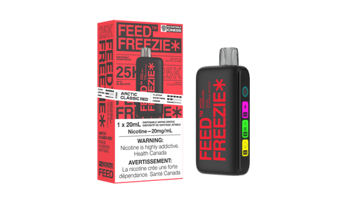 FEED FREEZIE - DISPOSABLE - 25K - ARTIC CLASSIC RED