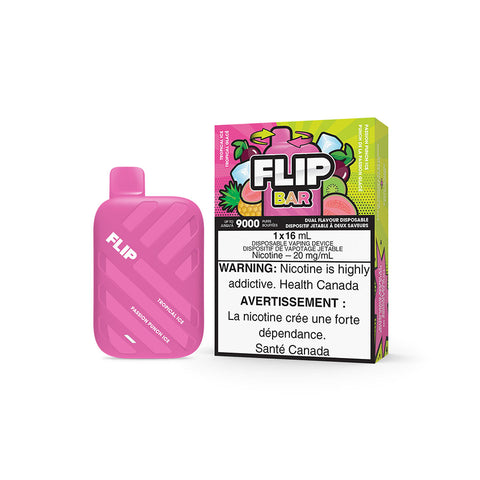 FLIP BAR DISPOSABLE - TROPICAL ICE AND PASSION PUNCH ICE