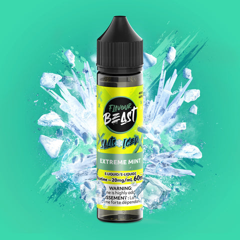 FLAVOUR BEAST - E-LIQUID - NIC SALT - 60 ML - EXTREME MINT ICED