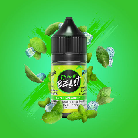 FLAVOUR BEAST - E-LIQUID - NIC SALT - 30 ML - SUPER SPEARMINT ICED