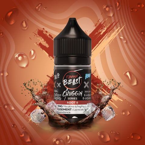 FLAVOUR BEAST CHUGGIN - E-LIQUID - NIC SALT - 30 ML - CHUGGIN ROOT B ICED