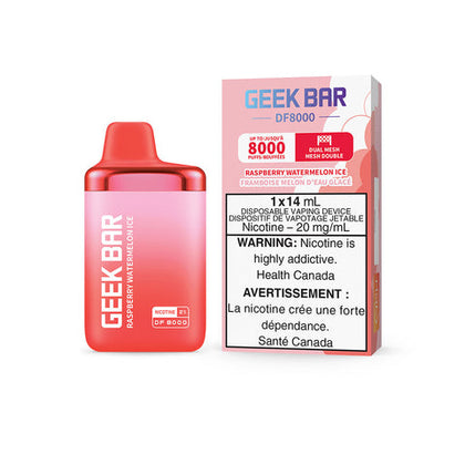 GEEK BAR DF8000 DISPOSABLE - RASPBERRY WATERMELON ICE