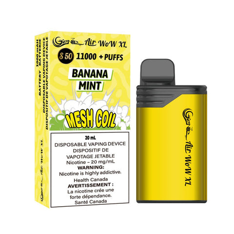 GENIE - DISPOSABLE - AIR WOW XL 11K - BANANA MINT