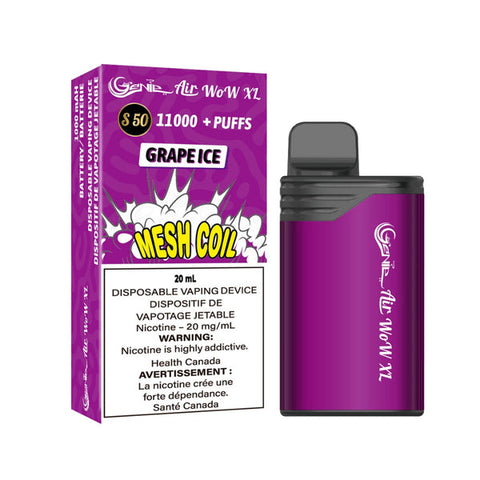 GENIE - DISPOSABLE - AIR WOW XL 11K - GRAPE ICE