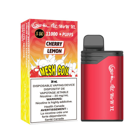 GENIE - DISPOSABLE - AIR WOW XL 11K - CHERRY LEMON