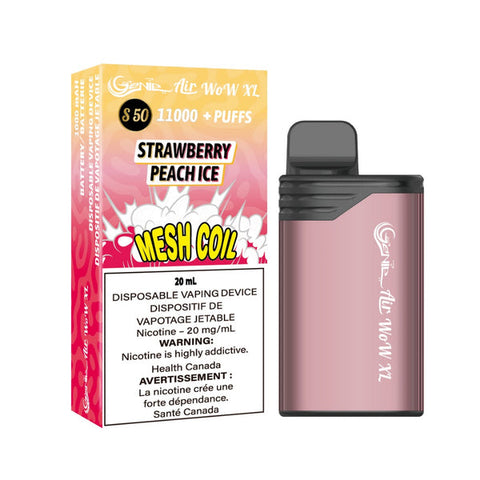 GENIE - DISPOSABLE - AIR WOW XL 11K - STRAWBERRY PEACH ICE