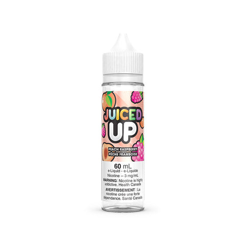 JUICED UP - E-LIQUID - FREEBASE - 60 ML - PEACH RASPBERRY