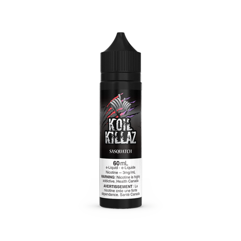 KOIL KILLAZ - E-LIQUID - FREEBASE - 60 ML - SASQUATCH