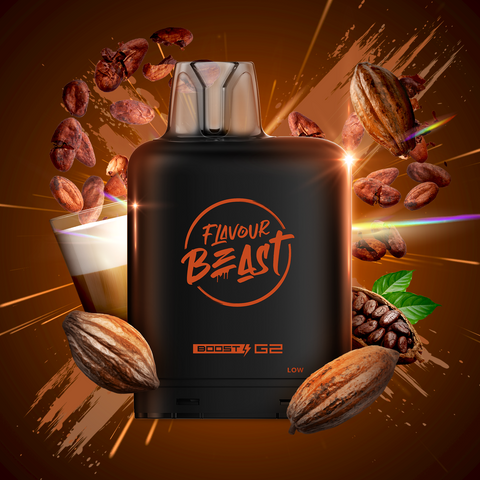 LEVEL X - FLAVOUR BEAST - BOOST G2 - LOCO COCOA LATTE ICED