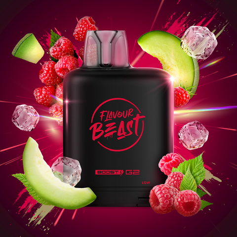 LEVEL X - FLAVOUR BEAST - BOOST G2 - RAD RAZZ MELON ICED