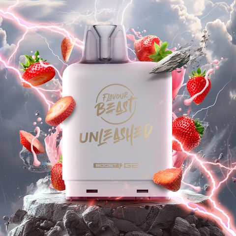 LEVEL X - FLAVOUR BEAST UNLEASHED - G2 BOOST POD - STRAWBERRY SWIRL