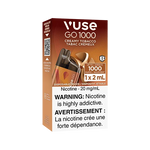 VUSE - DISPOSABLE - GO 1000 - CREAMY TOBACCO