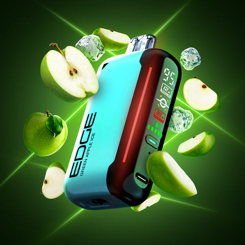 EDGE BY NVZN - DISPOSABLE - 20K - GREEN APPLE ICE