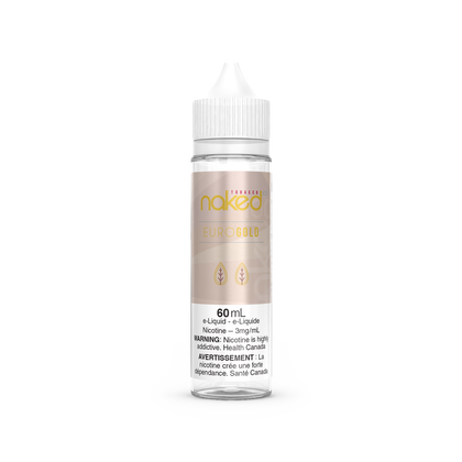 NAKED100 - E-LIQUID - FREEBASE - 60 ML - EURO GOLD