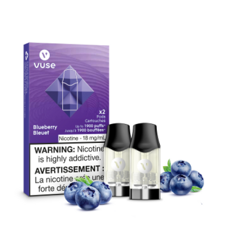 VUSE - CLOSED PODS - (2 PACK) - BLUEBERRY