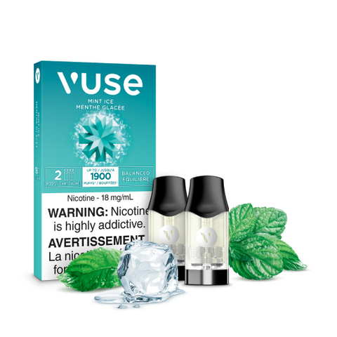 VUSE - CLOSED PODS - (2 PACK) - MINT ICE