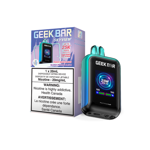 GEEK BAR SKYVIEW - DISPOSABLE - 25K - PEACH BLUE SLUSH