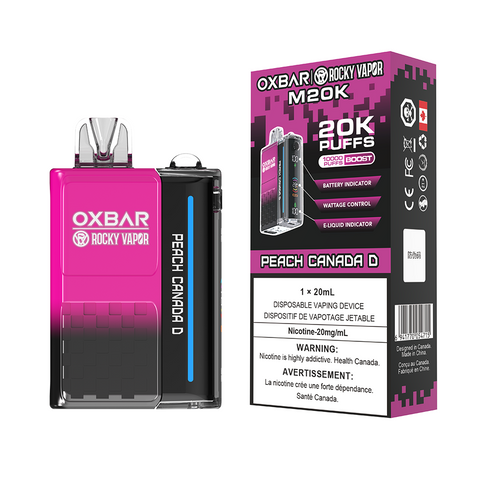 OXBAR - DISPOSABLE - M20K - PEACH CANADA D