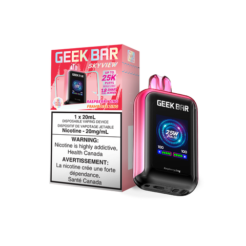 GEEK BAR SKYVIEW - DISPOSABLE - 25K - RASPBERRY ZING