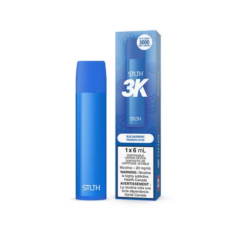 STLTH 3K DISPOSABLE- BLUE RASPBERRY