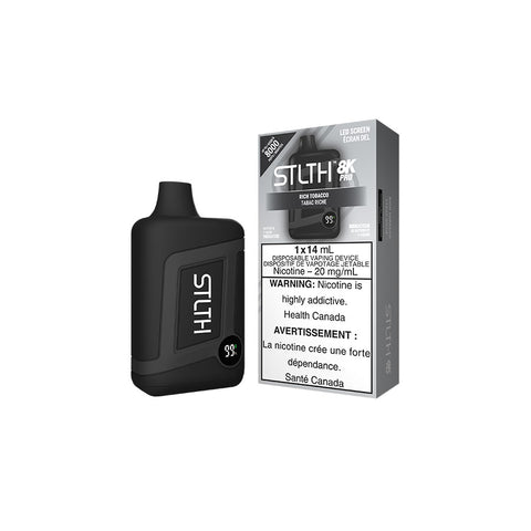 STLTH BOX 8K PRO DISPOSABLE - RICH TOBACCO