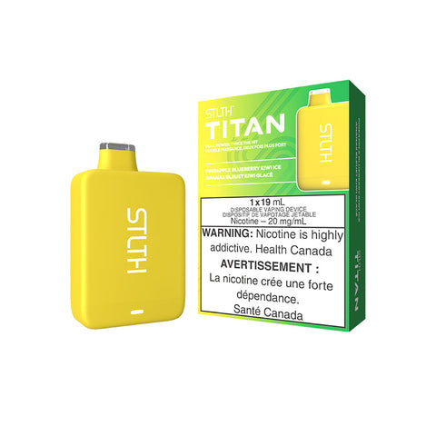 STLTH TITAN DISPOSABLE - PINEAPPLE BLUEBERRY KIWI ICE