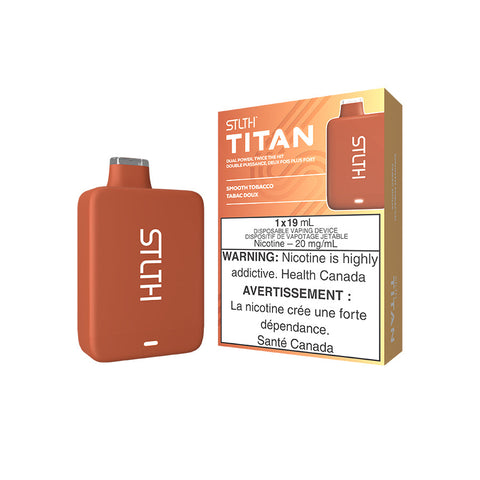 STLTH TITAN DISPOSABLE - SMOOTH TOBACCO