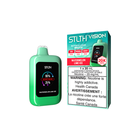 STLTH VISION DISPOSABLE - 20K - WATERMELON LIME ICE