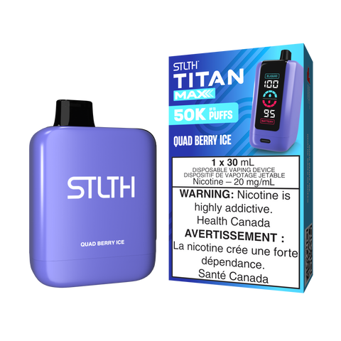 STLTH TITAN MAX - DISPOSABLE - QUAD BERRY ICE